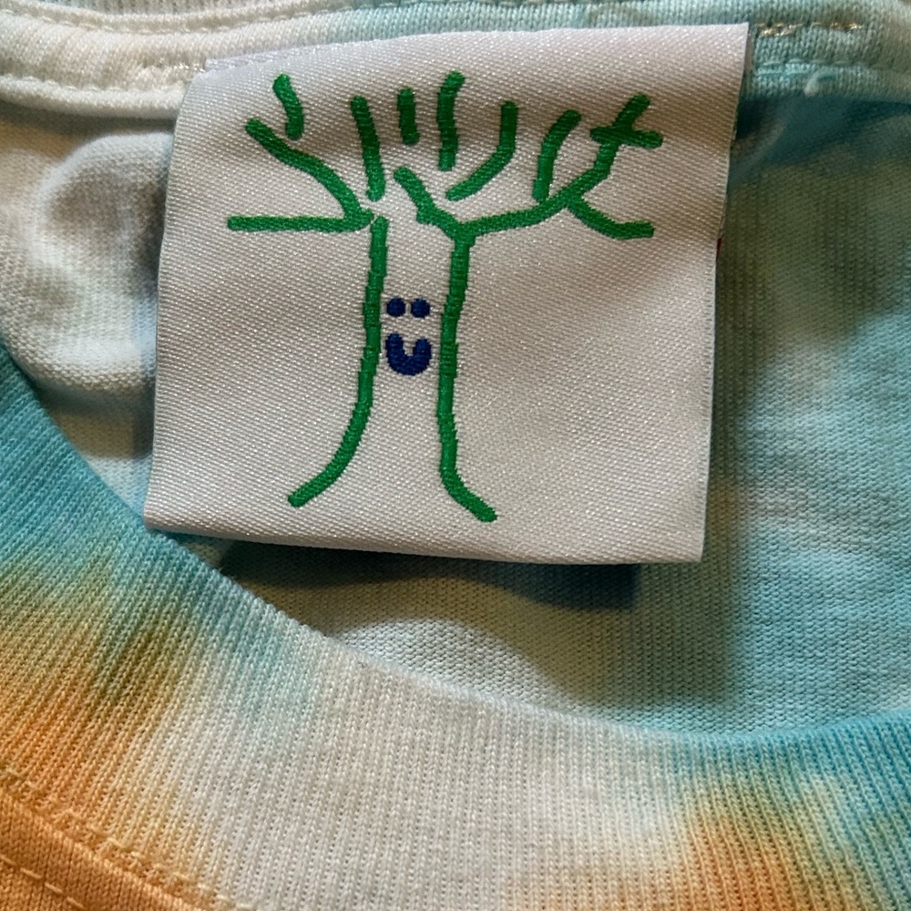 ONLINE CERAMICS- NEW- Tie-Dye Jerry Garcia ROSEBUD Graphic T-Shirt - Picture 10 of 11